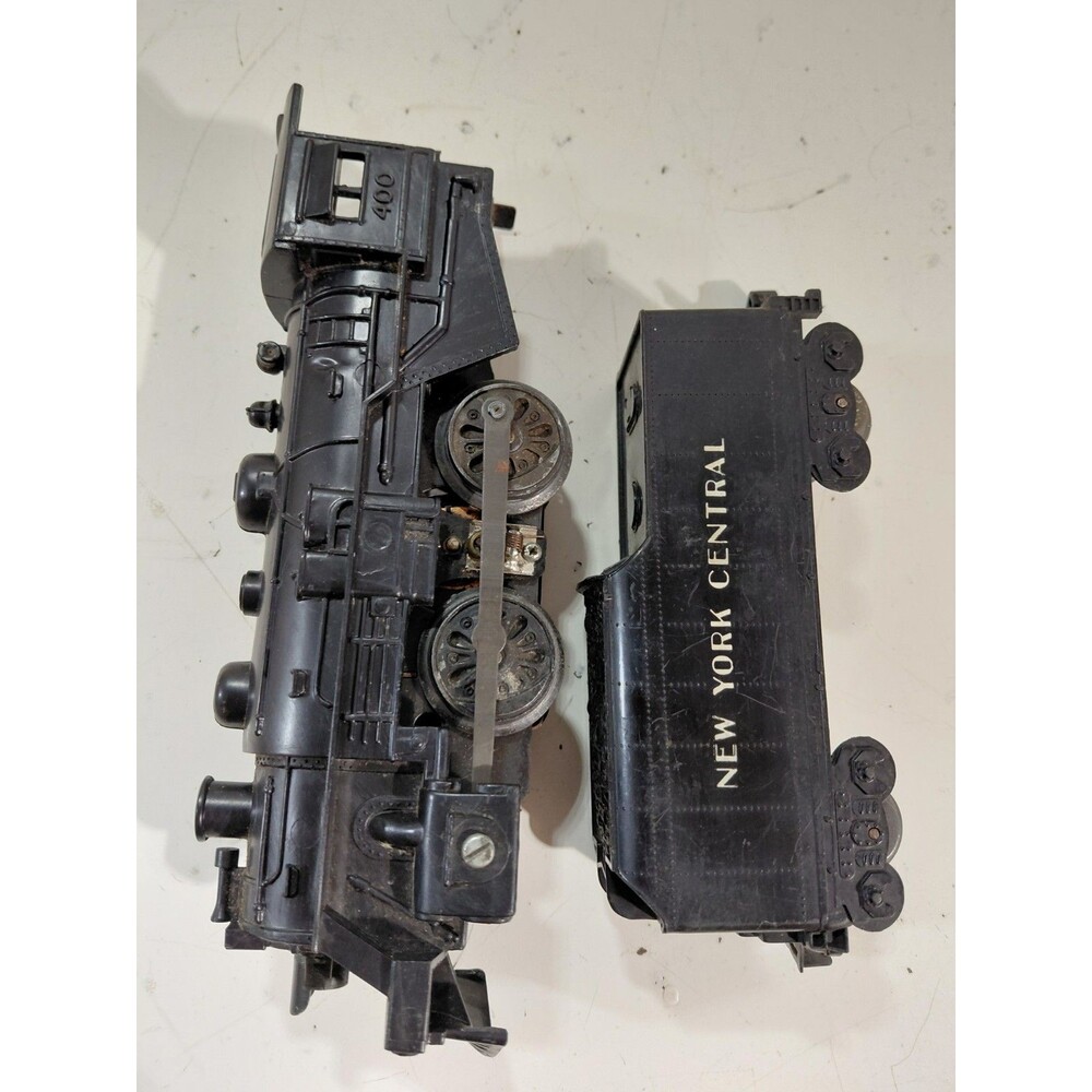 Marx 400 O Gauge Model Railroad Steam Engine 0-4-0 w/New York Central Tender